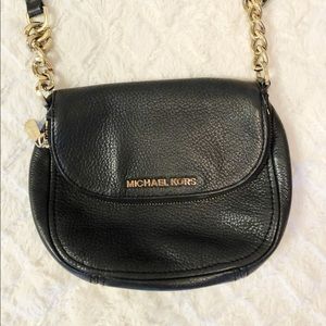 Michael Kors Bedford Leather Flap Crossbody Bag